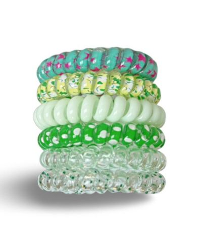 Headbands of Hope Hair Tie Set - Green Shades