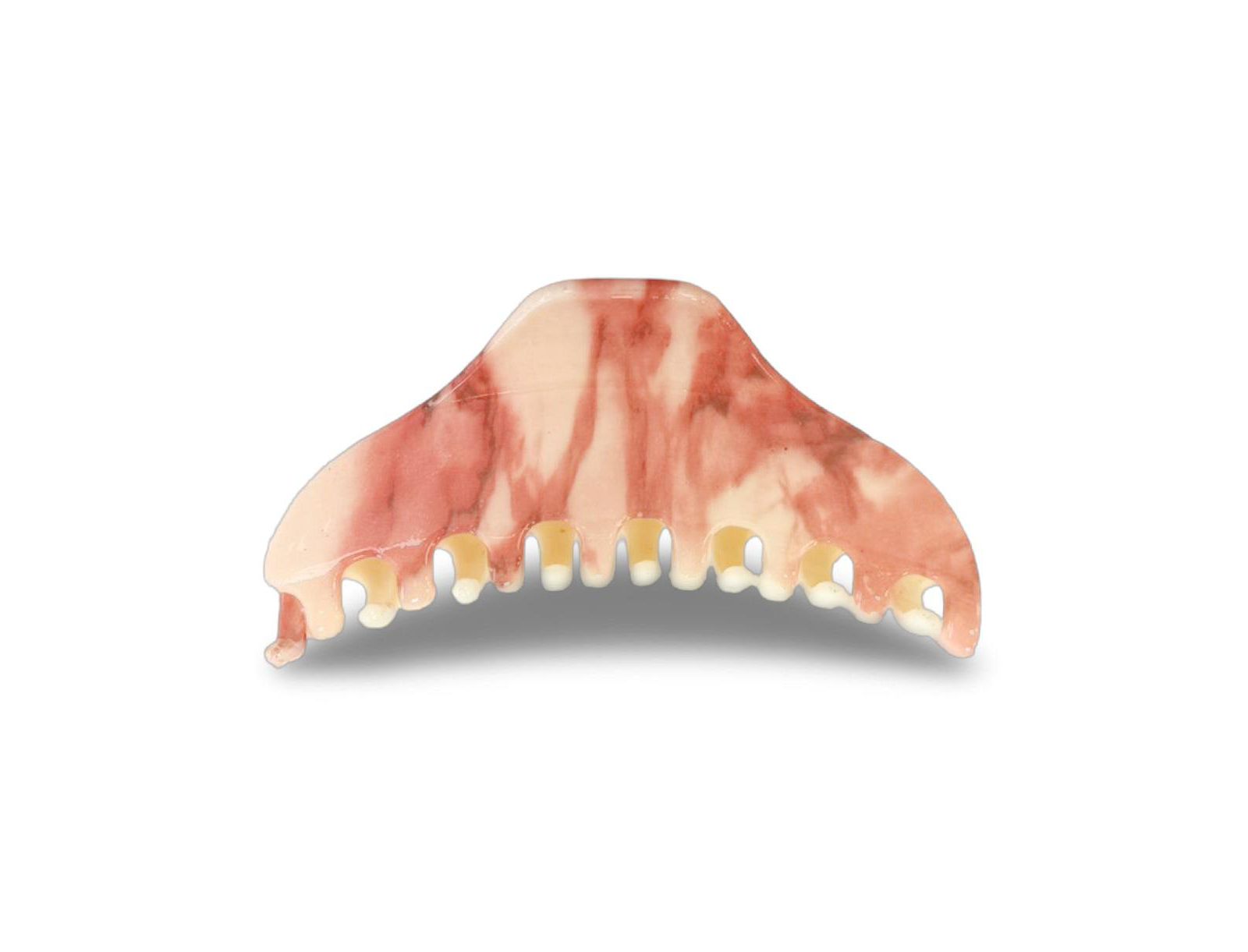 Заколка для волос Large Claw Clip Dusty Rose Marble