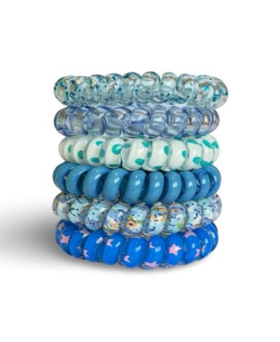 Headbands of Hope Hair Tie Set - Blue Bliss