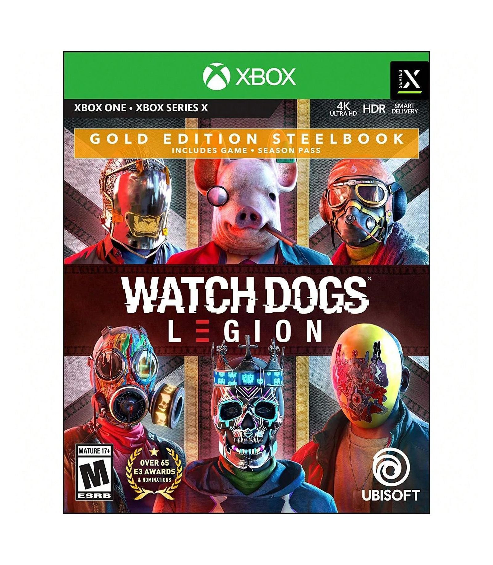 Watch Dogs Legion Gold Steelbook Edition для Xbox One