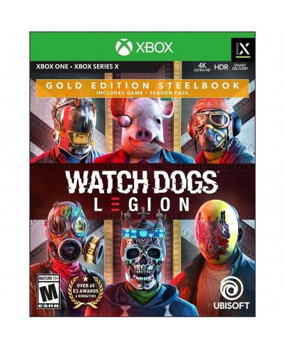 Watch Dogs Legion Gold Steelbook Edition для Xbox One