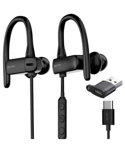 Delton 24EC Wired USB-C Noise-Canceling Earbuds