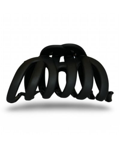Заколка-крабик матовая Extra Large - Black