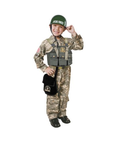 Dress Up America Army Soldier Costume - Kids