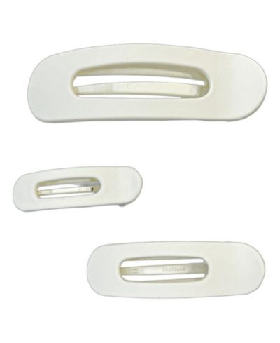 Headbands of Hope Mixed Size Flat Lay Clip Set - Cream