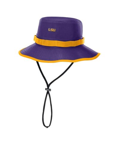 Мужская панама Nike Men's Purple LSU Tigers 2025 Sideline Apex Boonie Bucket Hat
