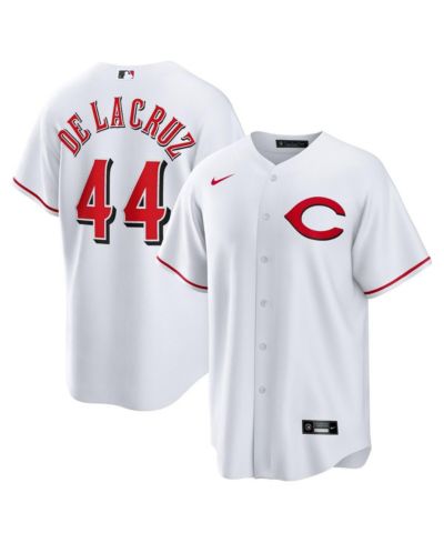 Мужская игровая джерси Nike Elly De La Cruz Cincinnati Reds Alternate 2 Replica 2.0 White