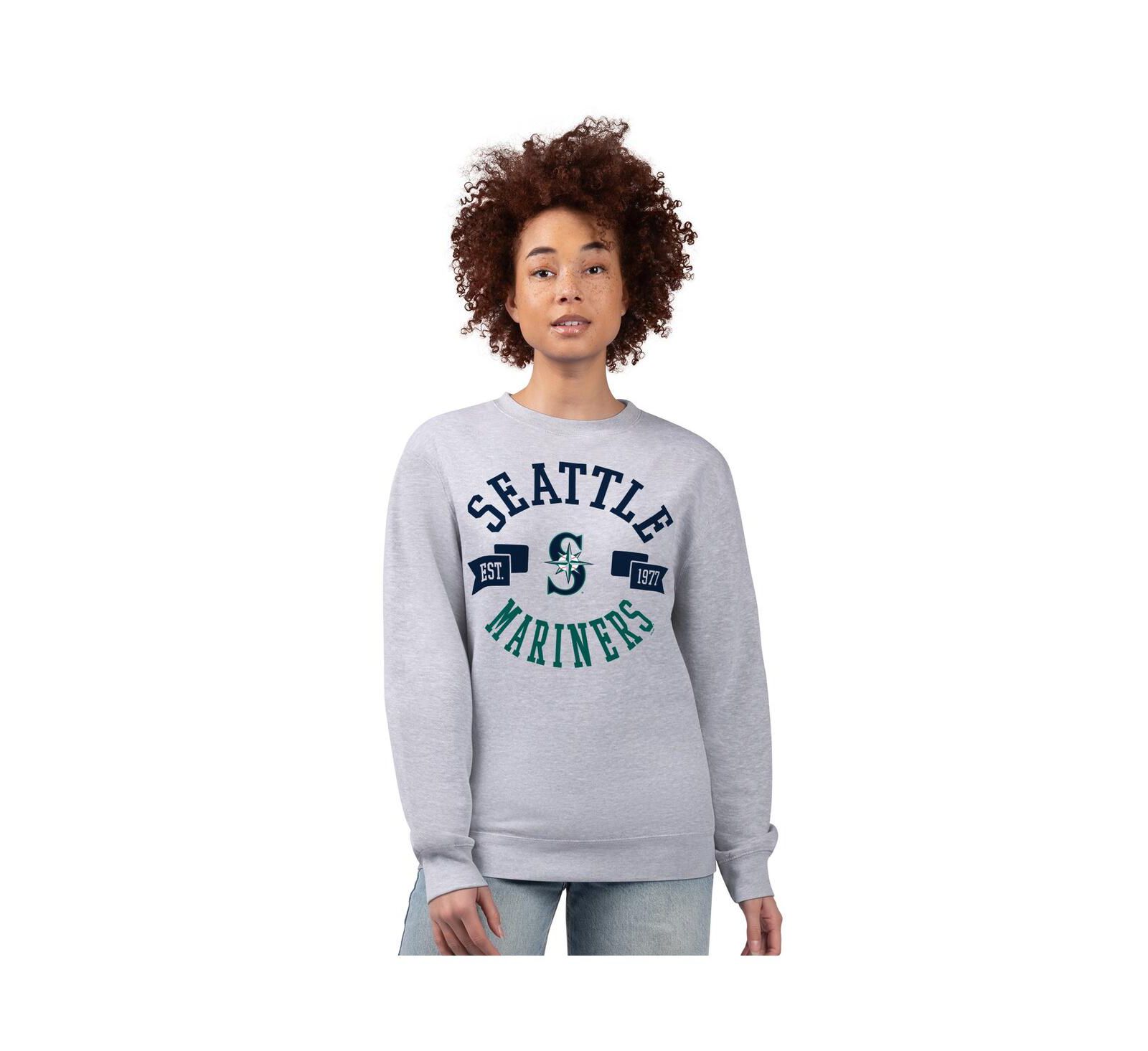 G-III 4Her by Carl Banks Женская флисовая толстовка Seattle Mariners с логотипом команды
