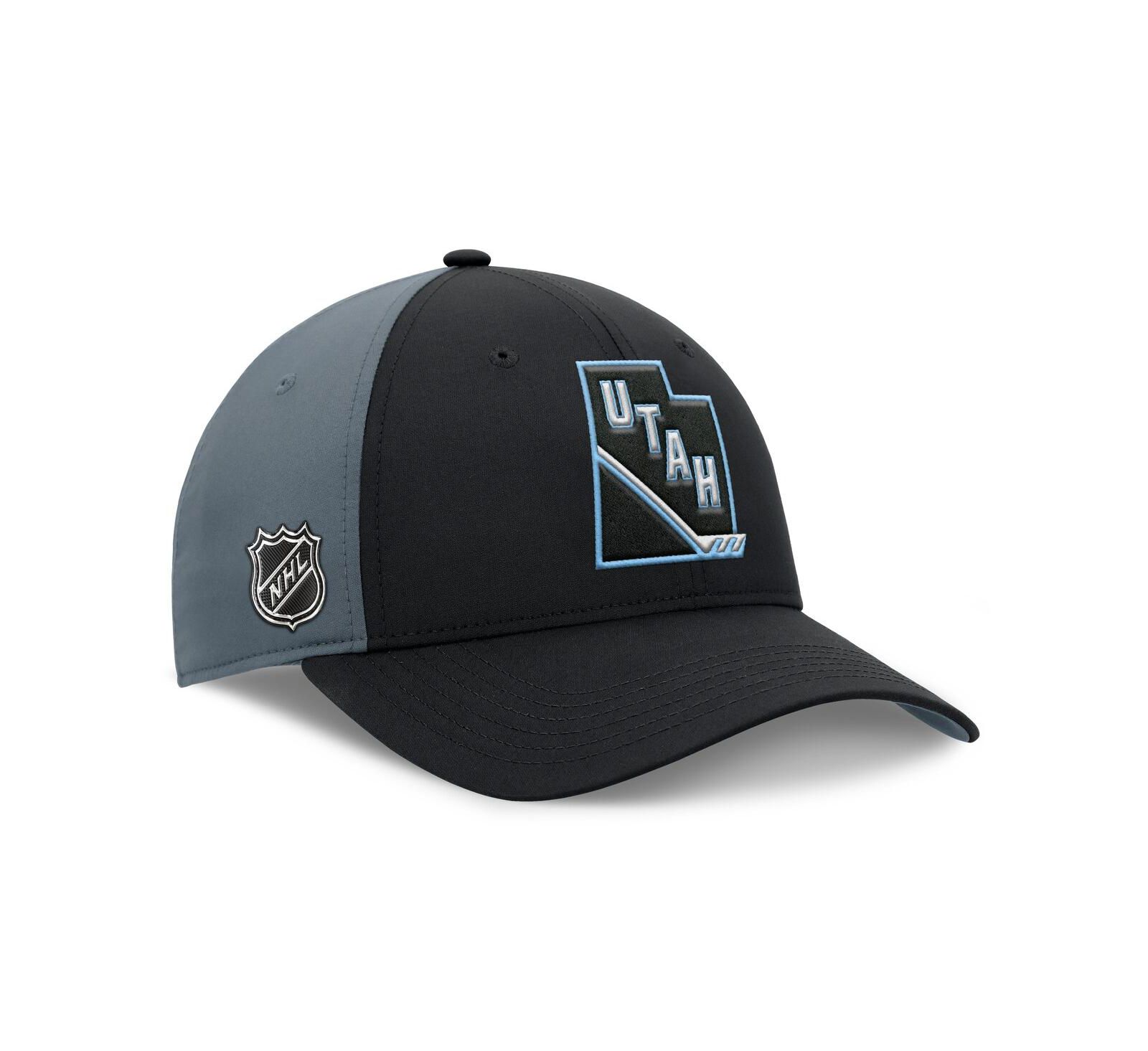 Мужская регулируемая кепка Fanatics Utah Mammoth Black/Charcoal