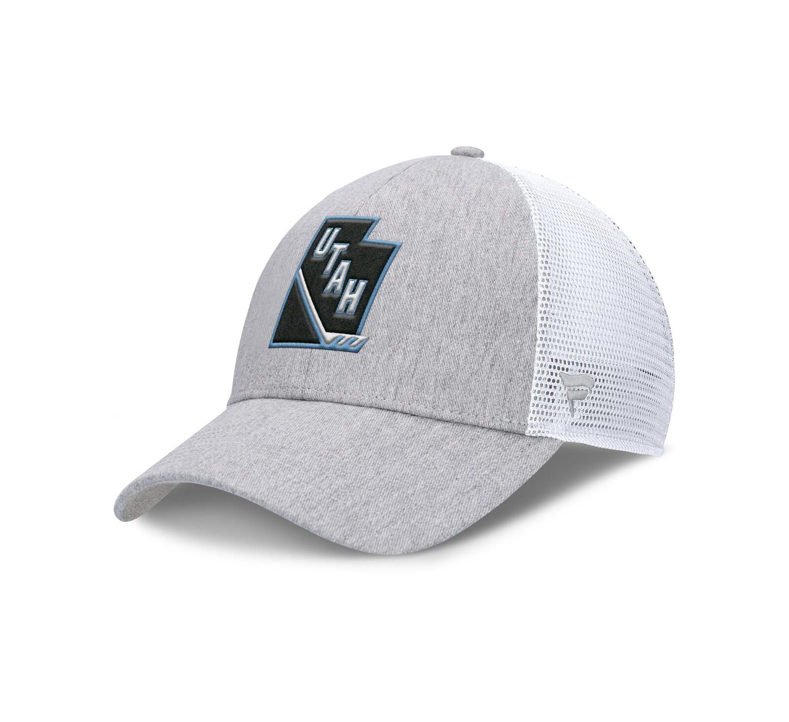 Мужская кепка-тракер Fanatics Utah Mammoth Gray/White