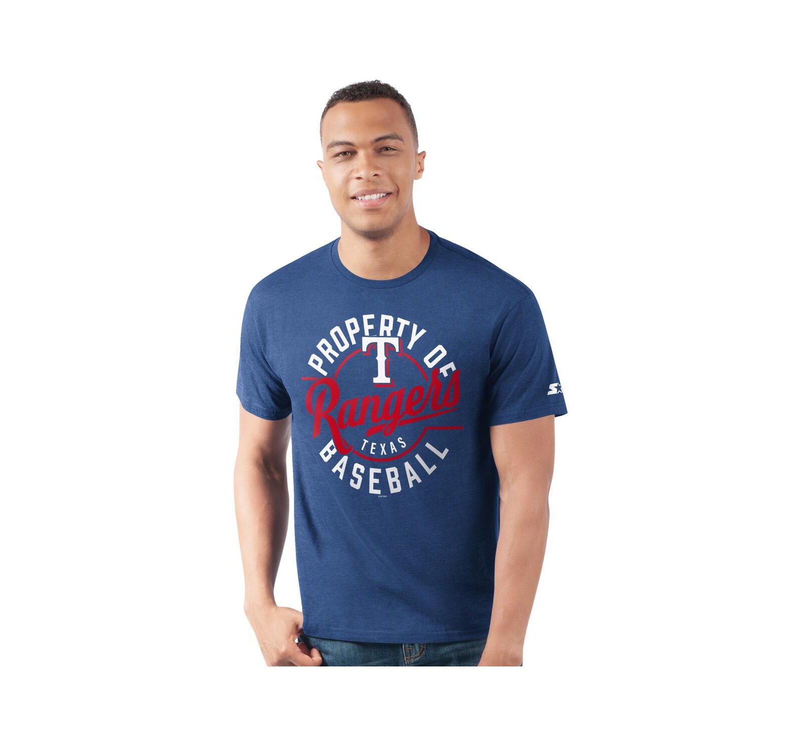 Мужская футболка Starter Royal Texas Rangers Prime Time Property of