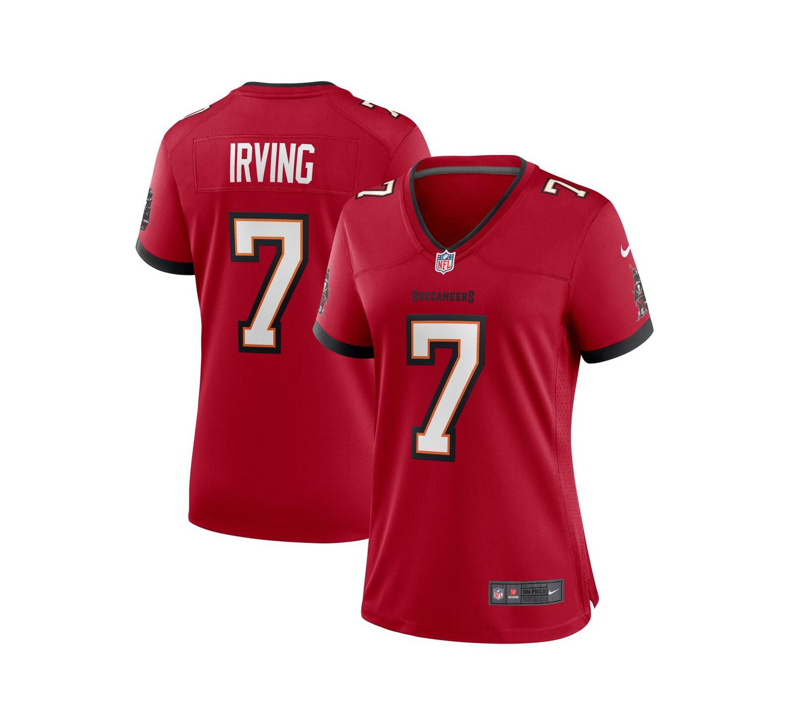 Мужская джерси Nike Bucky Irving Red Tampa Bay Buccaneers Game