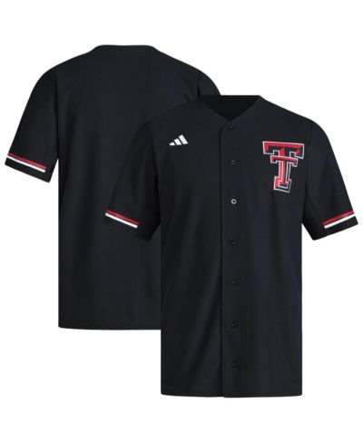Мужская бейсбольная джерси Adidas Texas Tech Red Raiders Replica, Black