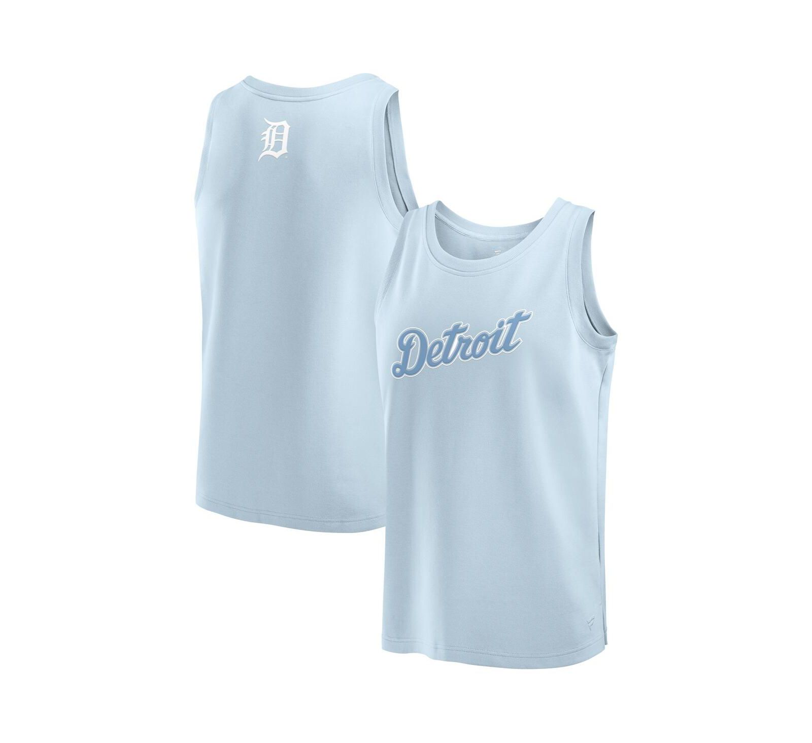 Мужской майка Fanatics Detroit Tigers Light Blue