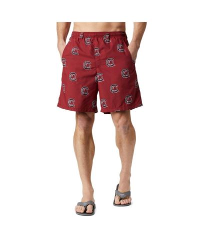 Мужские шорты Columbia Garnet South Carolina Gamecocks Backcast III Printed