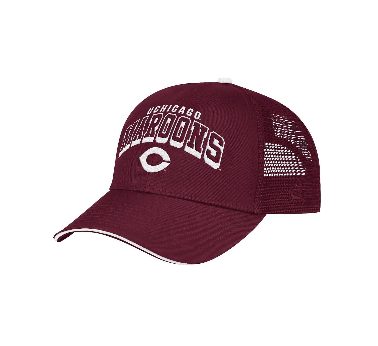Colosseum Мужской Maroon UChicago Maroons Wyatt Primary Team Trucker Adjustable Hat