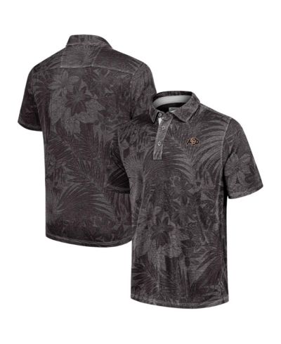 Tommy Bahama Мужская поло футболка Santiago Paradise, черная