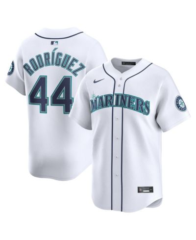 Мужская джерси Nike Julio Rodríguez White Seattle Mariners Home Limited Player