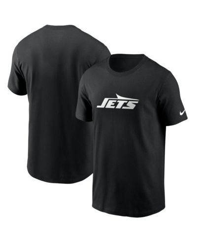 Мужская футболка Nike Black New York Jets Primary Logo