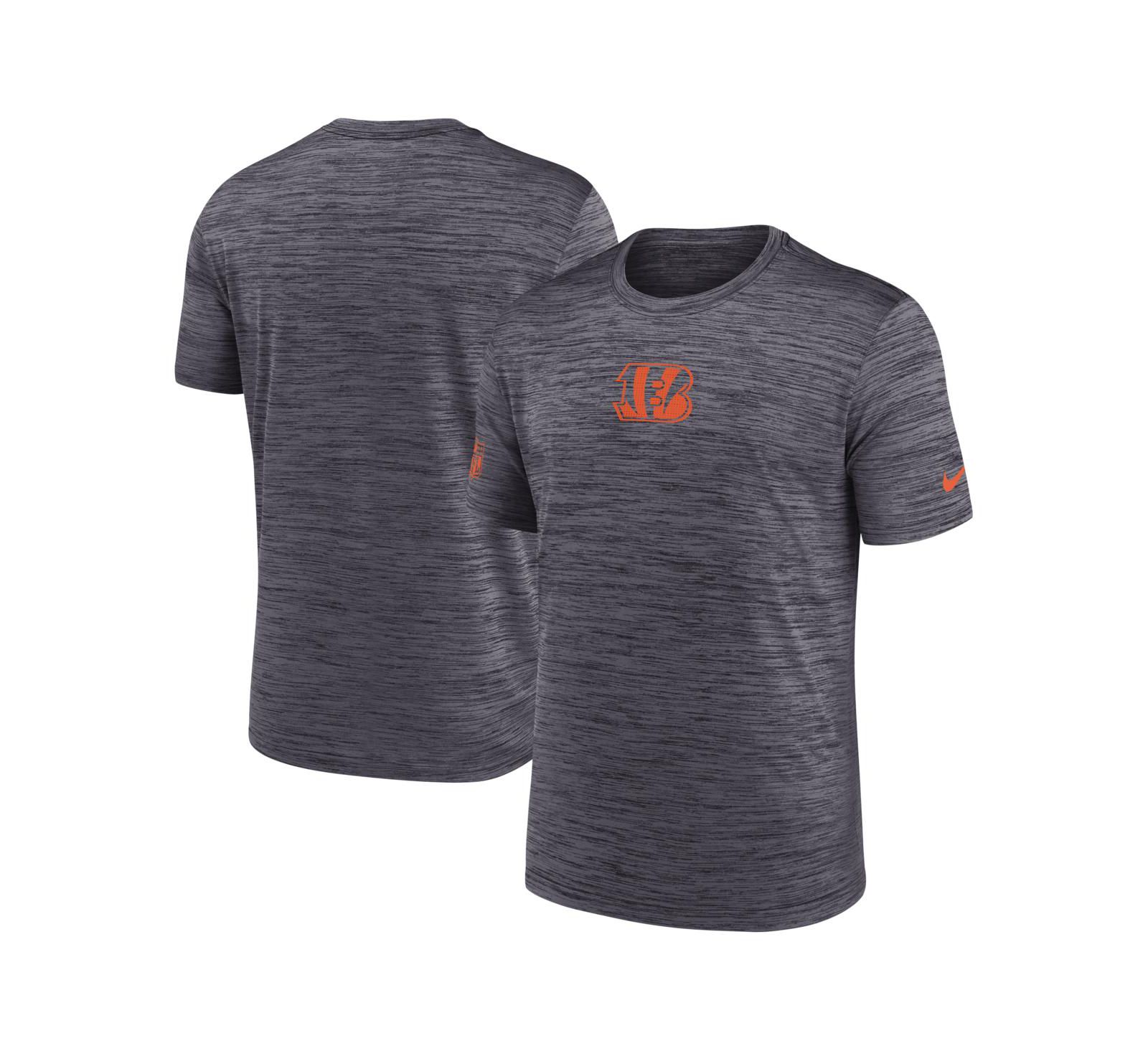 Мужская футболка Nike Black Cincinnati Bengals Big & Tall Sideline Velocity Performance