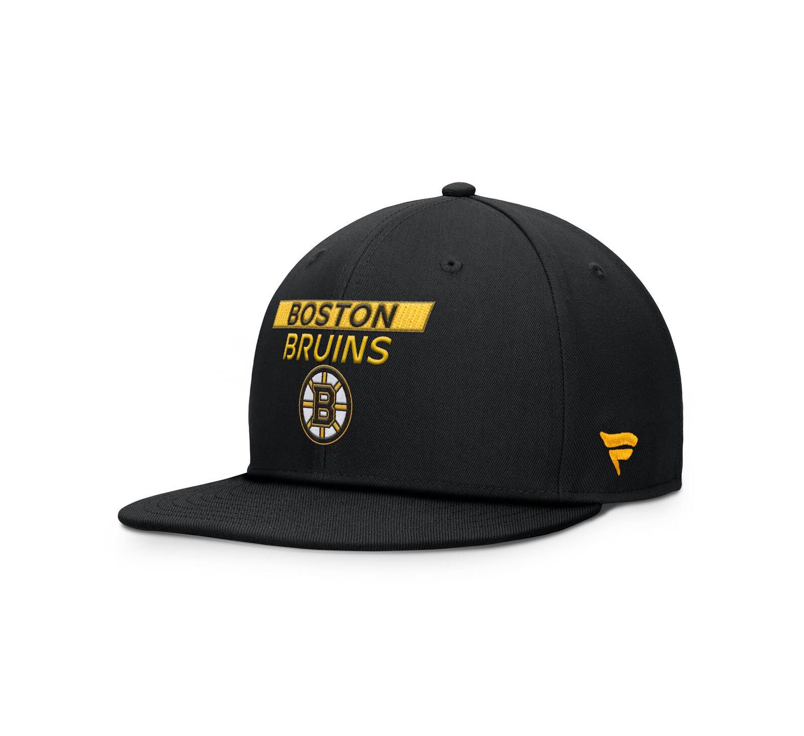 Мужская кепка Fanatics Black Boston Bruins Authentic Pro Prime Snapback