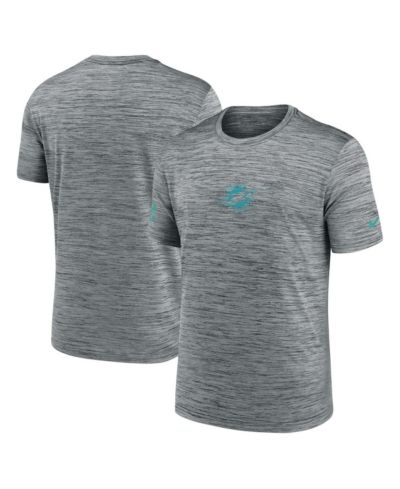 Nike Мужская серая футболка Miami Dolphins Sideline Velocity Performance