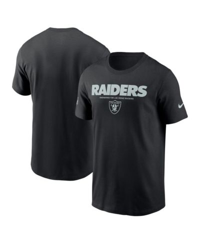 Мужская спортивная футболка Nike Las Vegas Raiders Sideline Performance, черная