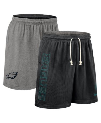 Мужские спортивные шорты Nike Black Philadelphia Eagles Sideline Reversible Performance