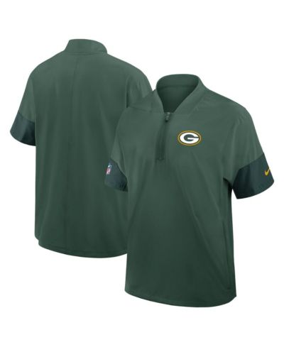 Nike Мужская спортивная куртка Green Bay Packers Sideline, короткий рукав