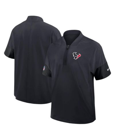Nike Мужская ветровка Nike Houston Texans, синяя, с коротким рукавом