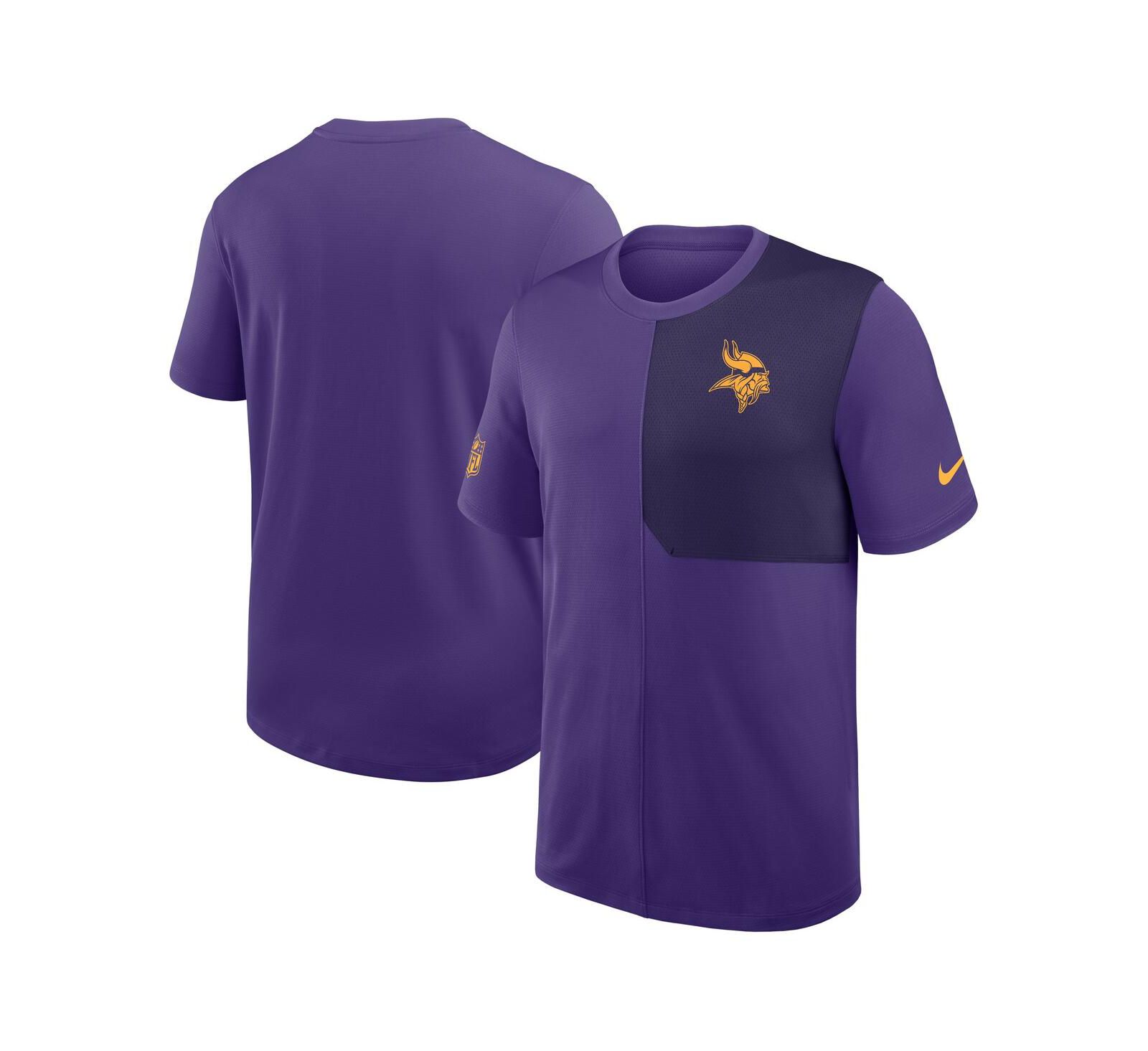 Nike мужская рубашка Minnesota Vikings UV performance
