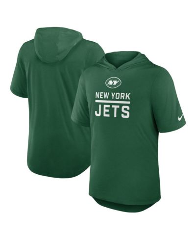 Мужское худи-футболка Nike Green New York Jets Lockup Tri-Blend