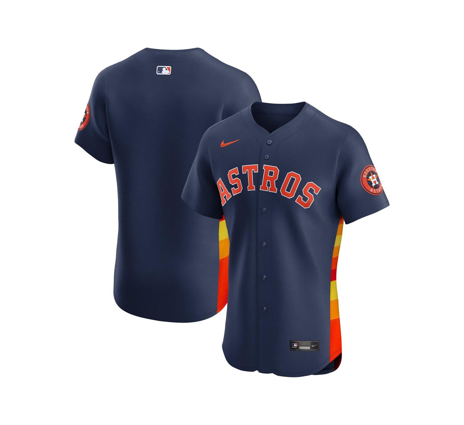 Nike Men's Navy Houston Astros Alternate 2 Elite Jersey