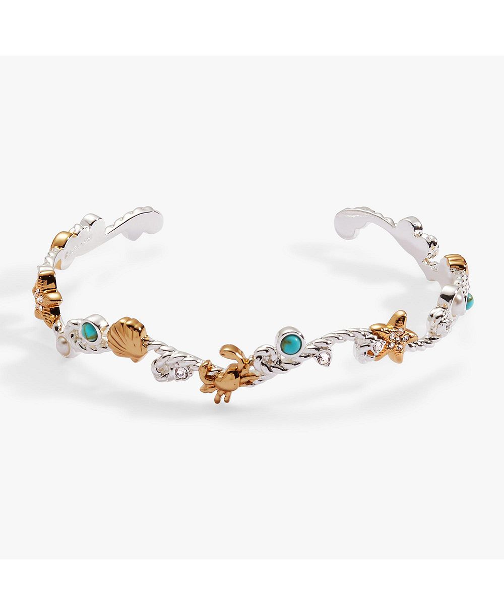 Изящный браслет-манжета Alex and Ani "Морской канат"