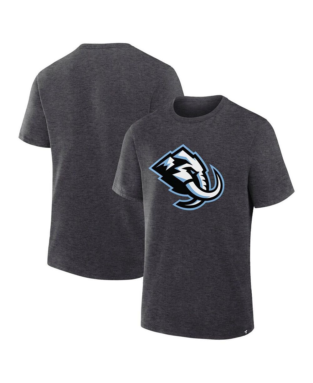 Fanatics Men's Heather Charcoal Utah Mammoth Primary Logo Legacy T-Shirt