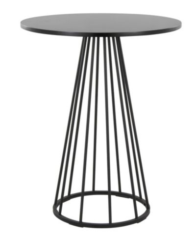 Современный приставной стол LumiSource Canary Cosmo, дерево, 36"