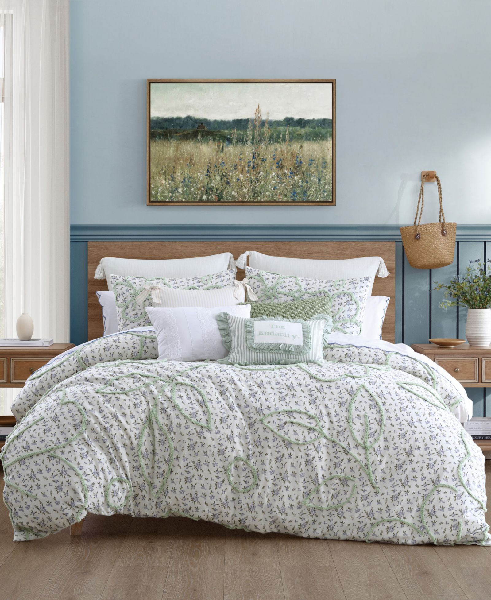Peri Home Blueberry Chenille 3-Pc. Comforter Set, King