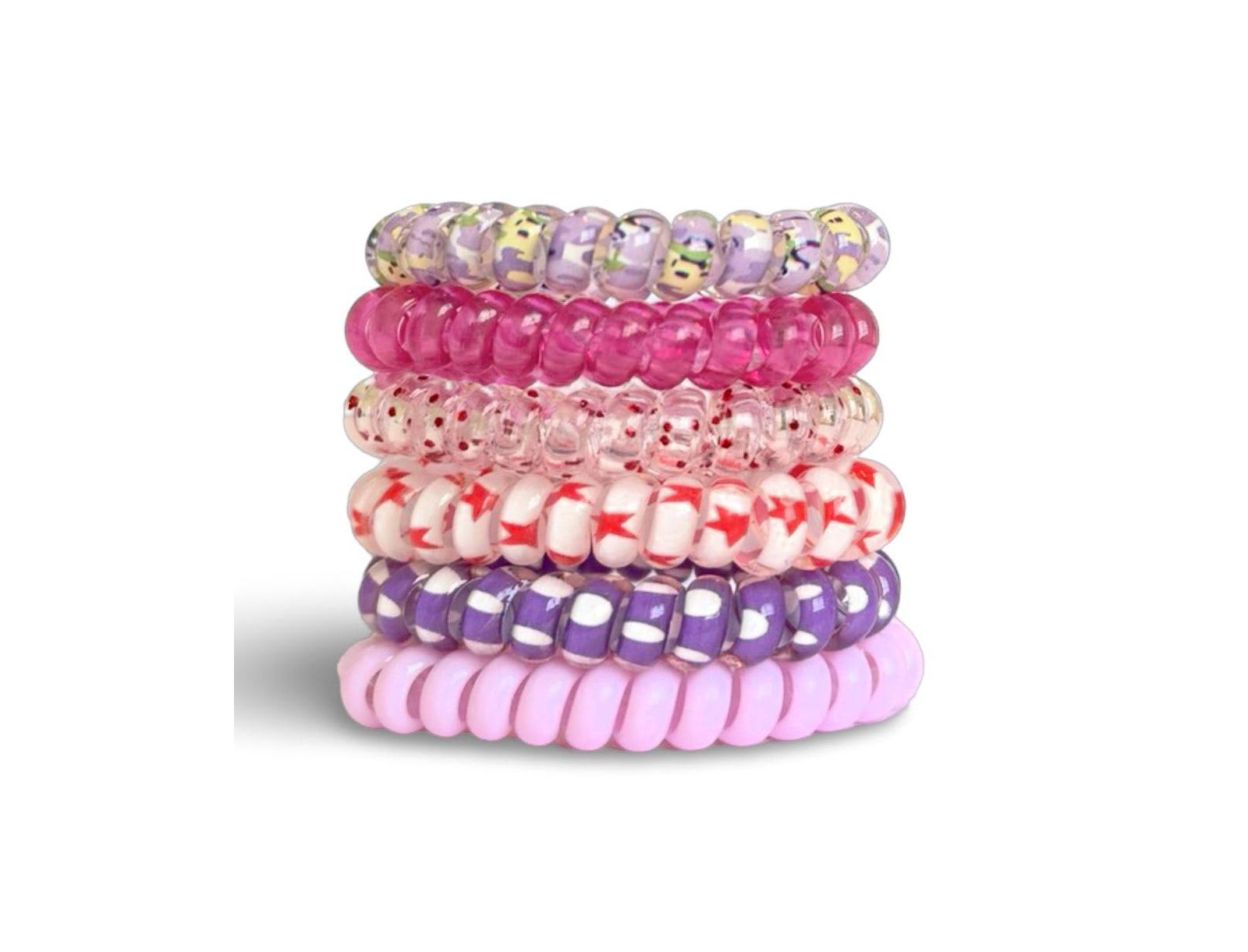 Набор резинок для волос Headbands of Hope Purple Prints