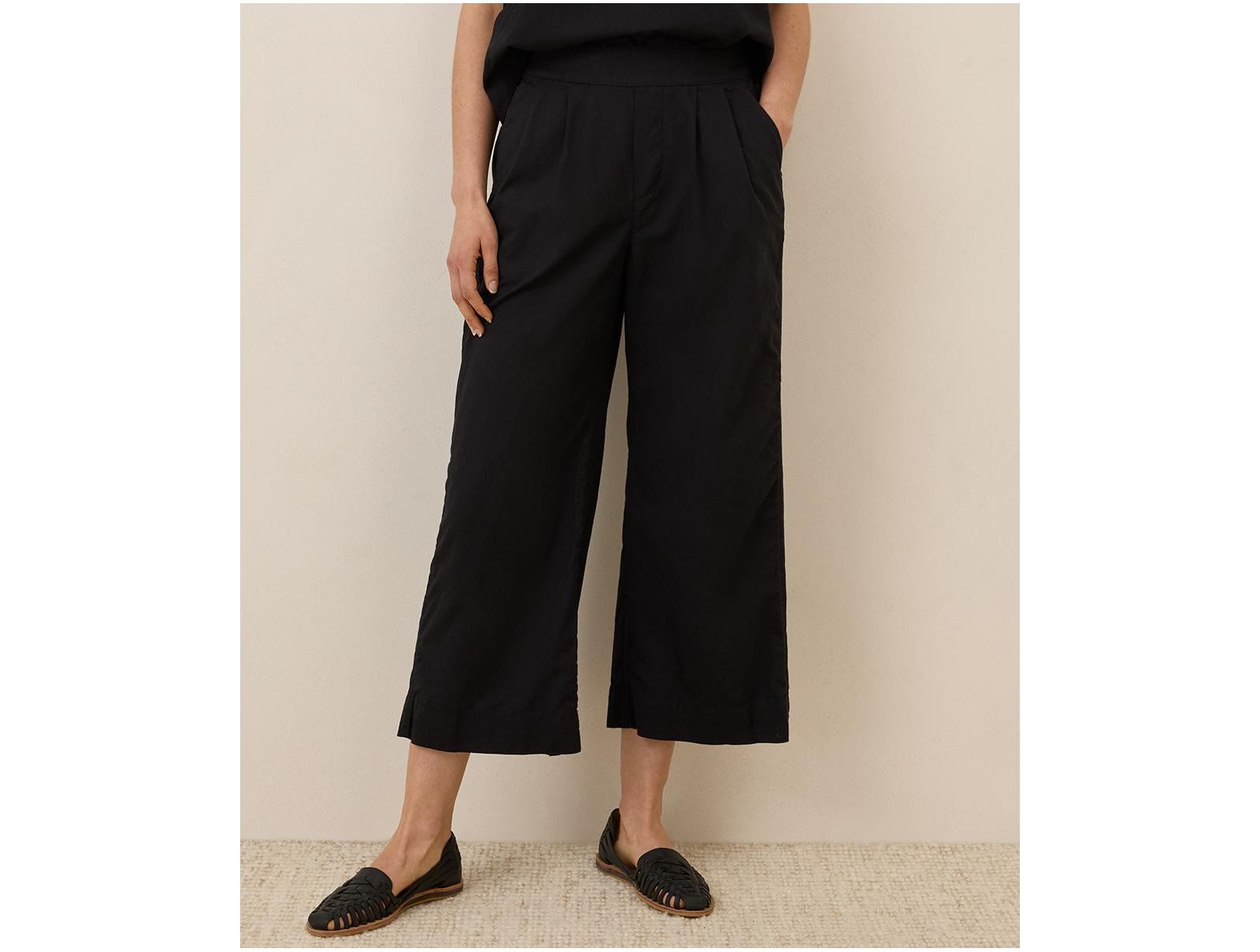 Брюки Pact Women's Organic Cotton Canopy Linen Blend Pleated