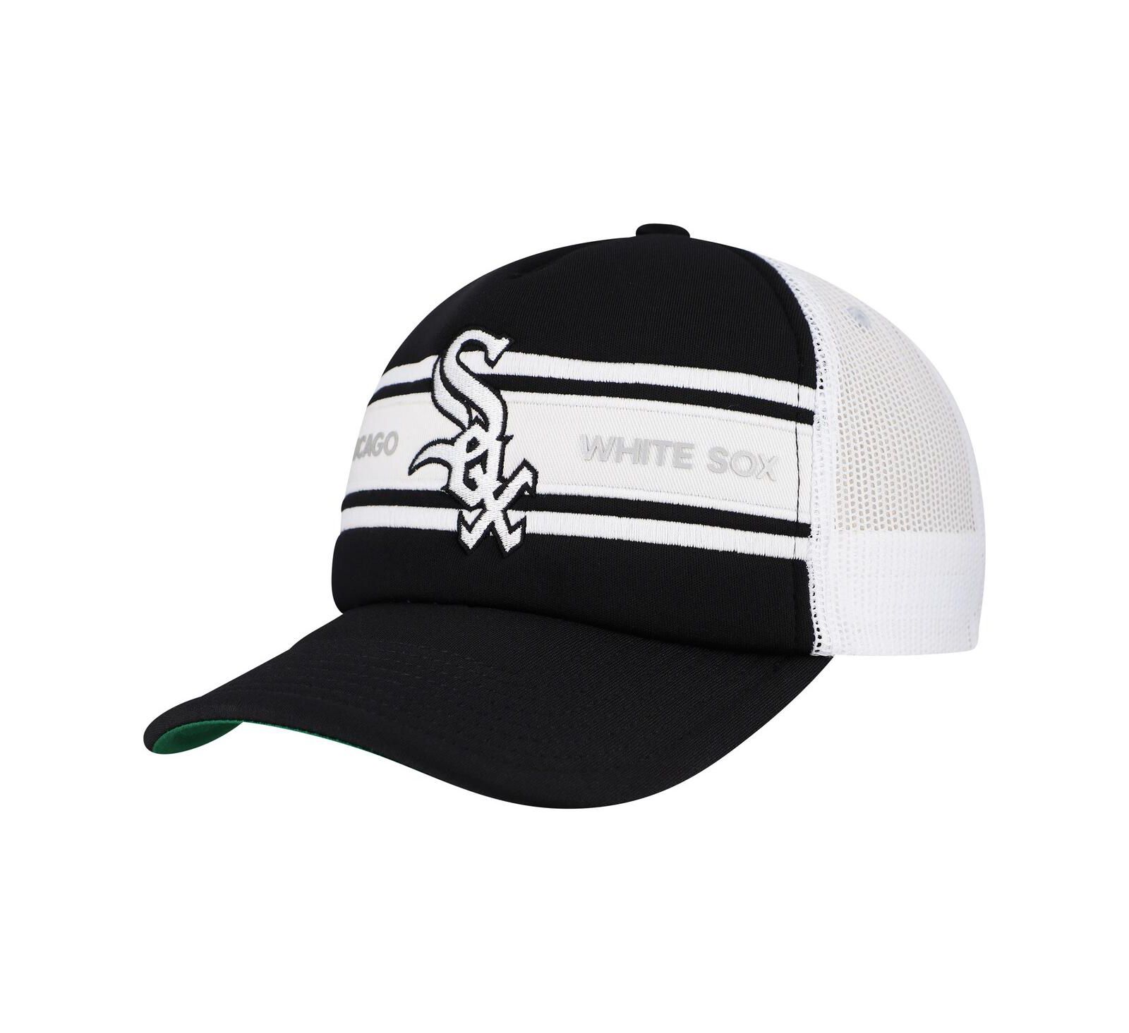 Мужская кепка Mitchell & Ness Black Chicago White Sox Sideline Trucker Adjustable