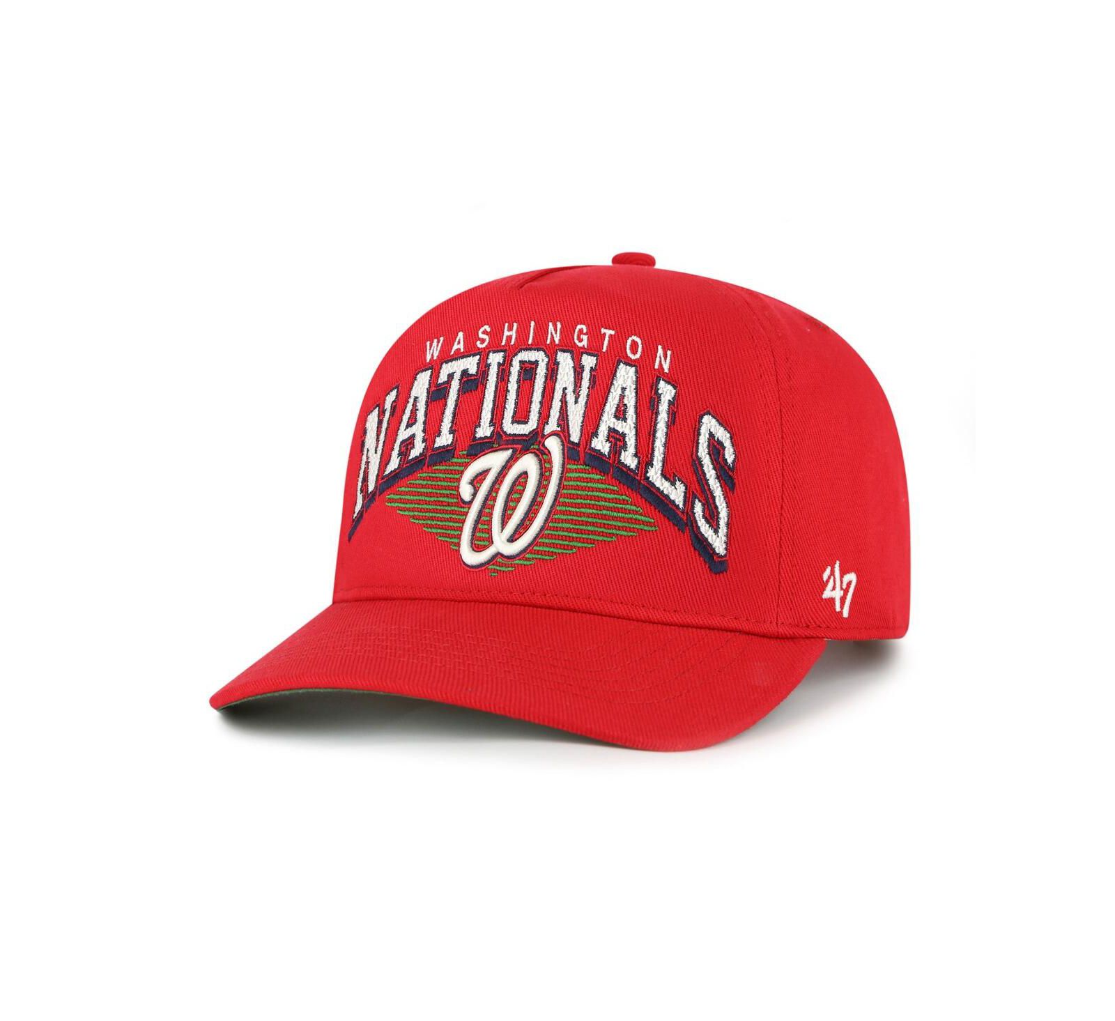Мужская регулируемая кепка '47 Brand Red Washington Nationals Pomona Hitch