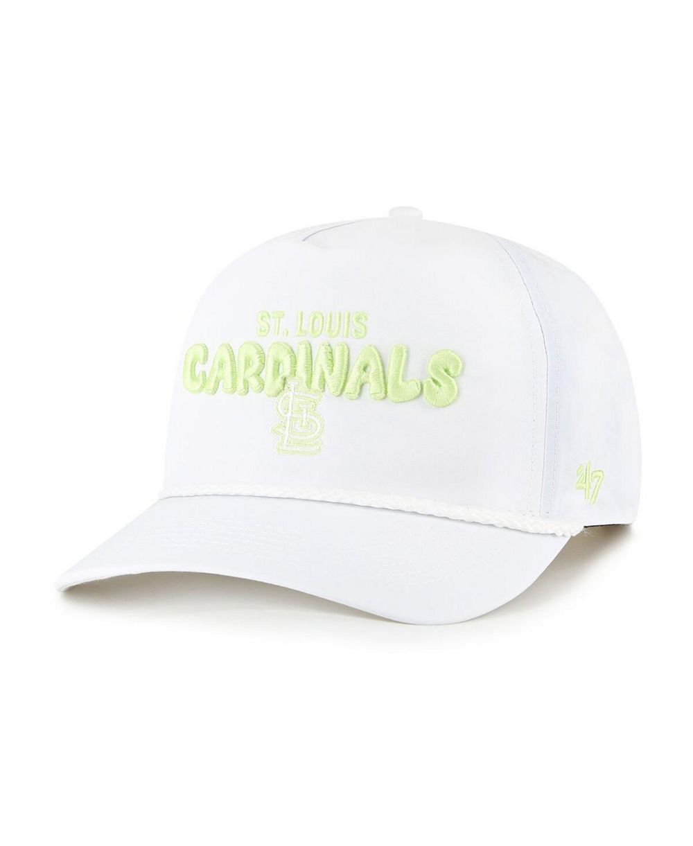'47 Brand Women's White St. Louis Cardinals Bright Side Adjustable Hitch Hat