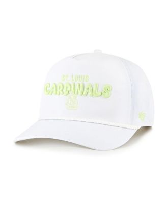 Женская кепка '47 Brand White St. Louis Cardinals Bright Side Adjustable Hitch Hat