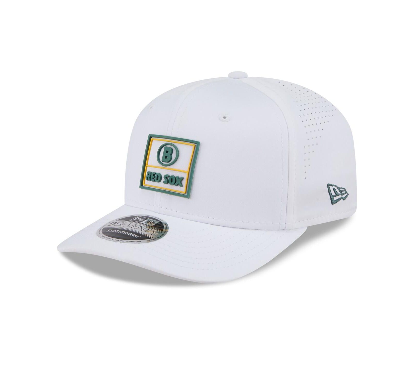 New Era Men's White Boston Red Sox 2025 City Connect Fan Pack 9SEVENTY Adjustable Hat