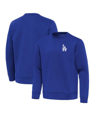 Мужская легкая кофта Antigua Royal Los Angeles Dodgers Relevant Pullover Sweatshirt