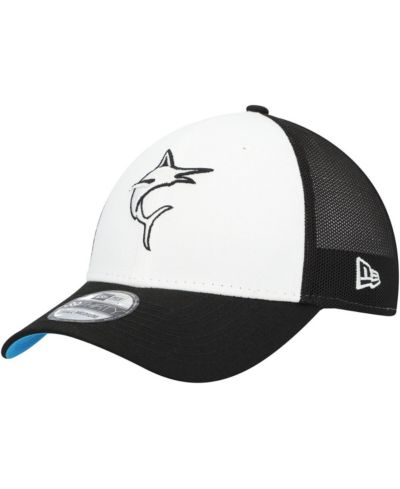 Мужская кепка New Era Black/White Miami Marlins 2023 On-Field 39THIRTY Flex