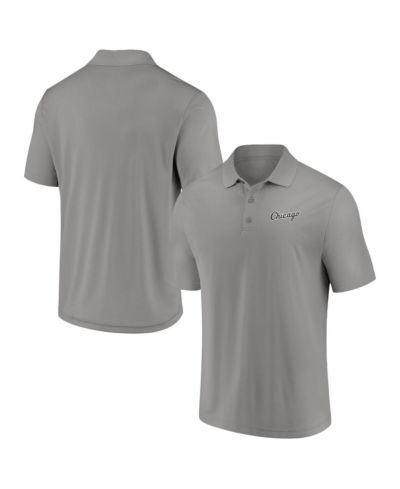 Fanatics Men's Gray Chicago White Sox Component Polo Shirt