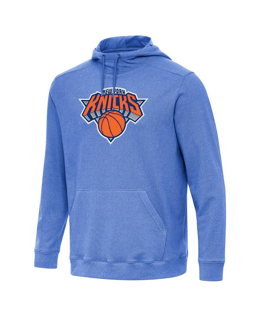 Antigua Мужское худи Cloud Pullover Heather Blue New York Knicks