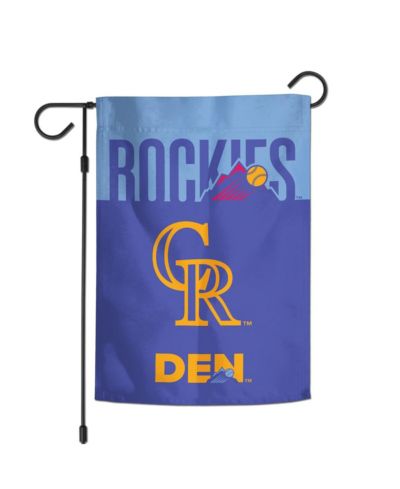 Садовый флаг Wincraft Colorado Rockies 2025 City Connect двусторонний 12" x 18"