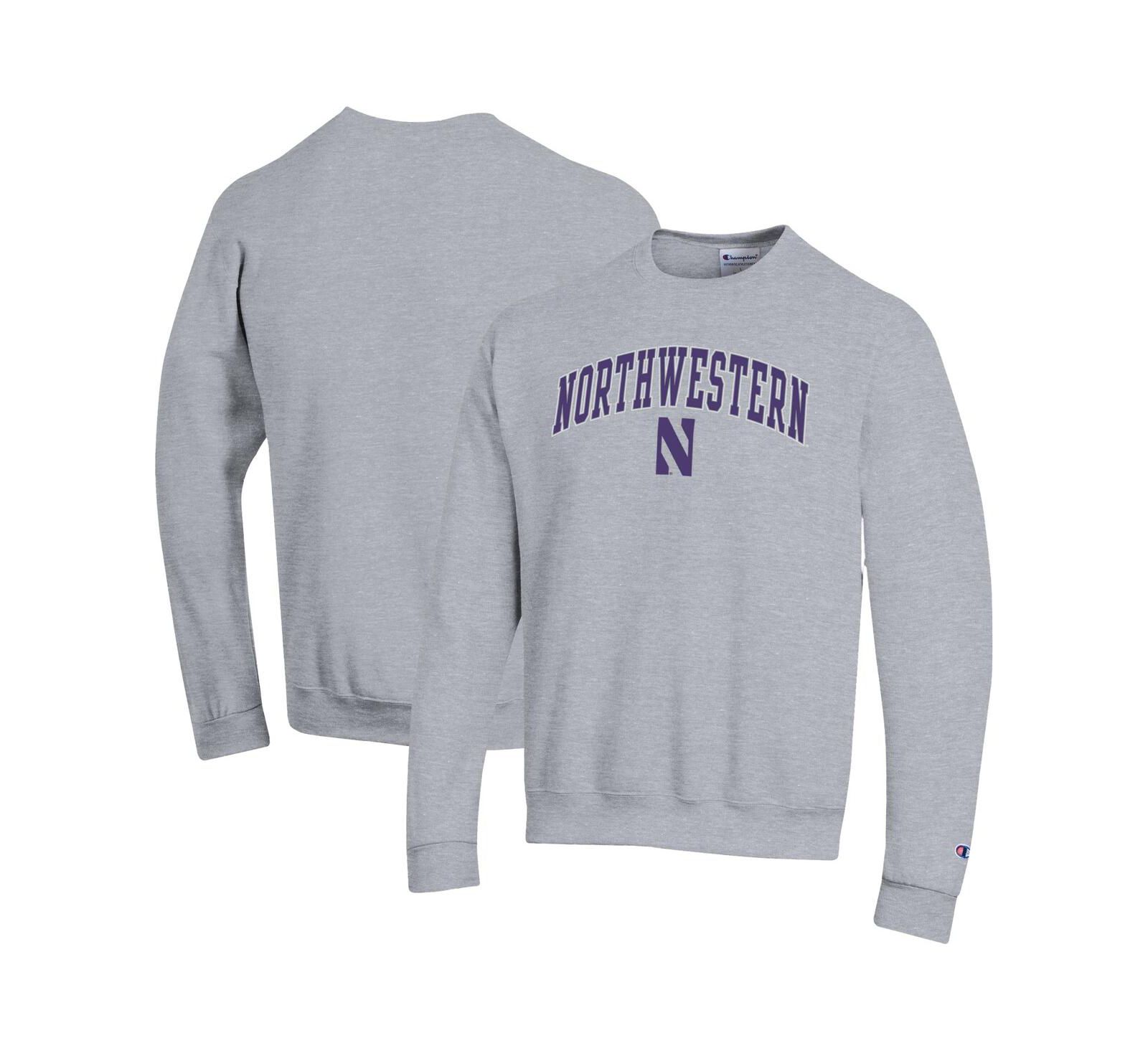 Champion Мужской свитшот Northwestern Wildcats Arch Over Logo